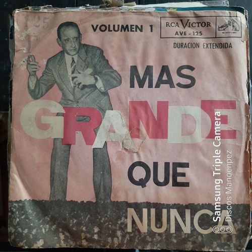 Simple Sobre Juan D Arienzo Volumen 1 Rca Victor C14