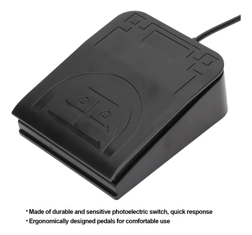 Pedal Usb Pedal Controlador Midi Design Ergonômico