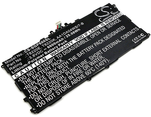 Bateria Para Samsung Galaxy Sm-p600 Sm-p605m Sm-p605v