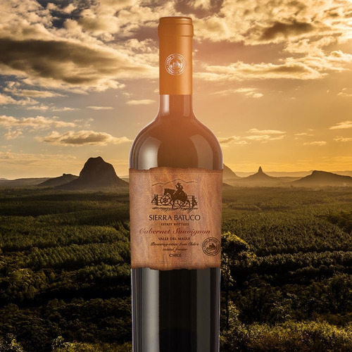 Vinho Chileno Tinto Sierra Batuco Cabernet Sauvignon 750ml