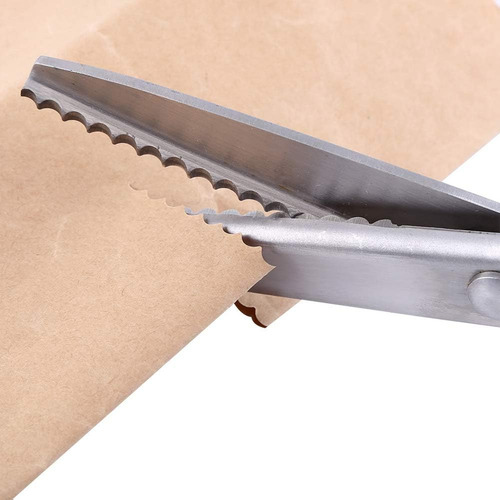 Tijeras De Borde Triangular Cizalla Dentada Para Tela 5mm