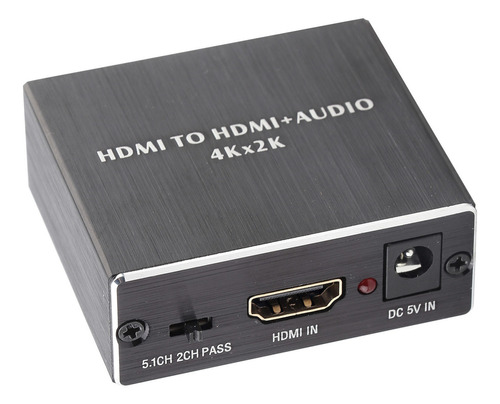 Extractor De Audio Hdmi 4k* 2k Convertidor Hdmi A