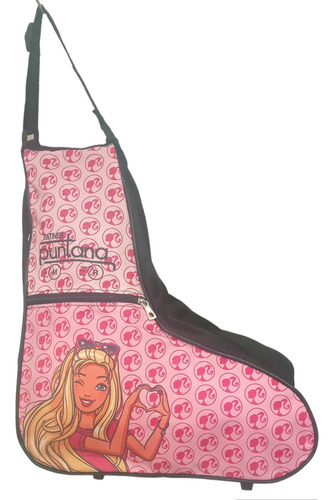 Bolso Alforja Porta Patines Barbie 