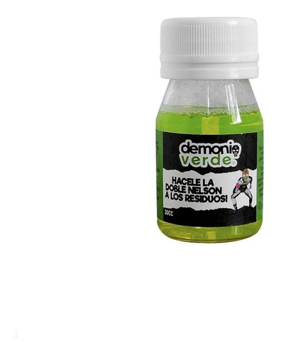 Demonio Verde Limpiador Bong Tips Pipas 30cc - Ramos Grow