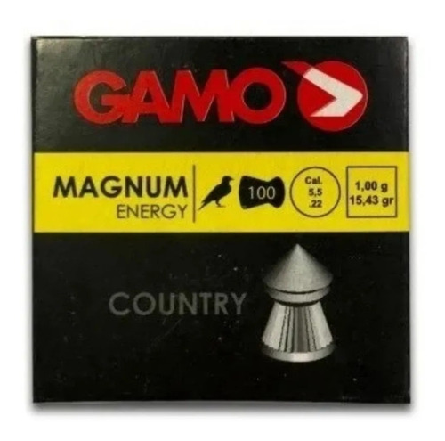 Postones Gamo Magnum 5.5, Caja 100 Unidades, Etk