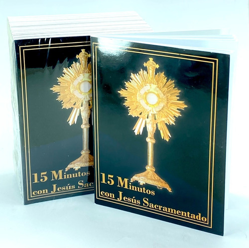 50 Libros 15 Minutos Con Jesus Sacramentado Oracion Librillo