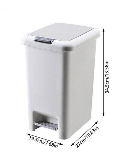 Carpa Sin Papelera Para Uso Doméstico, Baño Y Cocina Con Tap