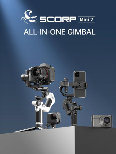Feiyu Scorp Mini-2 All-in-1 Gimbal Stabilizer Camilas Sin De