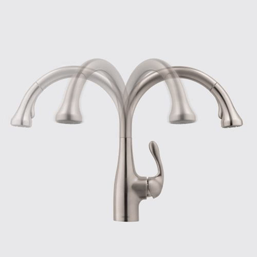 Hansgrohe Allegro E Gourmet Prep Fregadero Desplegable Llave