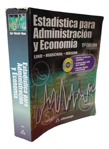 Estadistica Para Administracion Y Economia Lind Mason 11 Ed. (Reacondicionado)