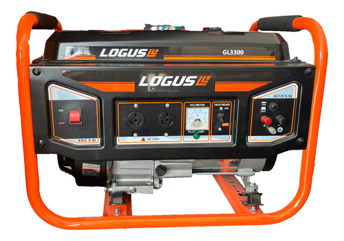 Generador portátil Logus GL3300 am 3000W monofásico con tecnología AVR 220V