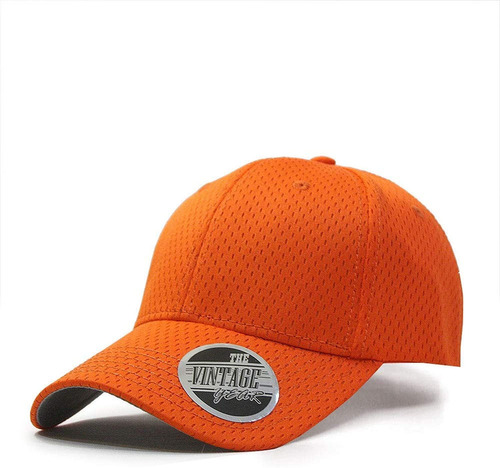 Plain Pro Cool Mesh Low Profile Adjustable Baseball Cap