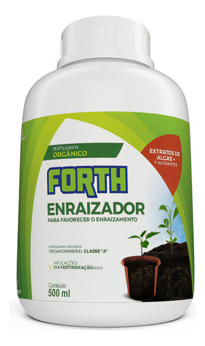 Kit 02 Adubos Forth Enraizador Concentrado 500ml