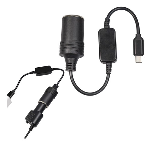 Cable Convertidor De Encendedor De Cigarrillos De 0,35 M