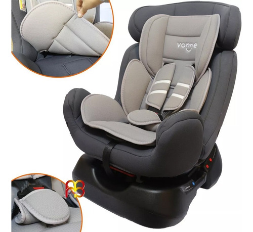 Butaca Infantil Silla Convertible Para Auto 0-7 Años 5-25kgs