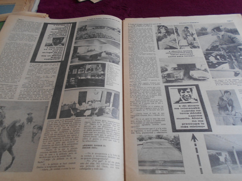 Periodico Sol El Cordobes Torero Frank Sinatra Puebla Portal (Usado)