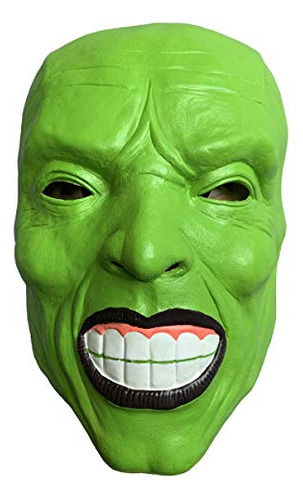 The Mask Jim Carry Latex Mask Green Head Masks Halloween Cos