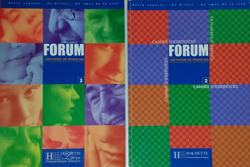 Fórum: Méthodo Francais 2 + Cahier D'exercise 2, Edição Em Francês - 2001 (Usado)
