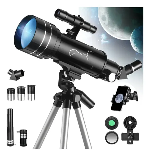 Telescopio Astronómico Profesional 70/400mm Monocular 333x Suzwip, Telescopio...