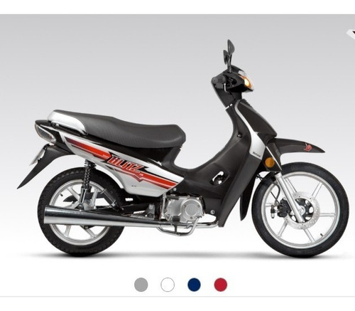 Imagen 6 de 15 de Moto 110cc Motomel Blitz Full 110cc Con Aleación Y Disco