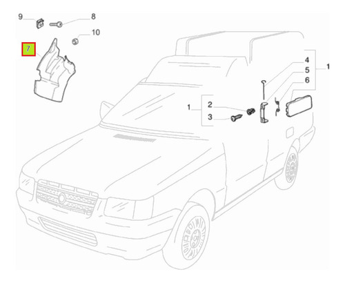 Salvabarro Chico Delt Der Original Fiat Uno Way 2p 1.3 09-13