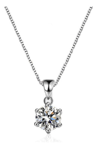Collar Mosanite S925 Silver C/ Certificado Gra Diamante