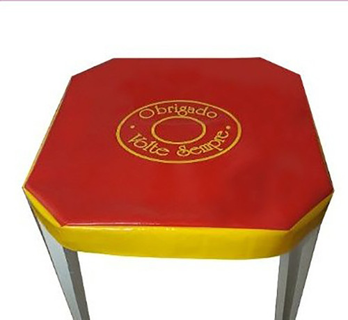 10 Capas Para Mesa Plástica Com Logo