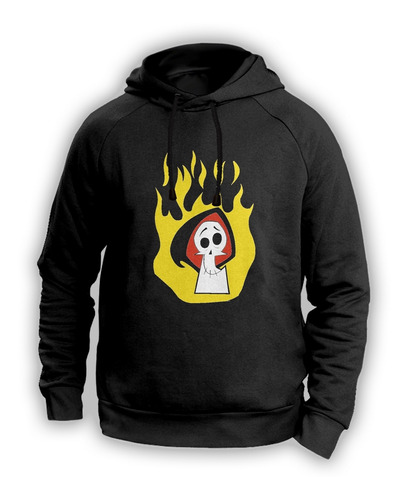 Puro Hueso Cara. Sudadera Billy Y Mandy