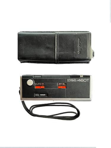 Minolta Autopak 460t - Pocket Color Negra Y Funda Protección