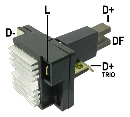 Regulador Voltagem Vw Fusca/bras/kombi/gol Ar C/ Alternador