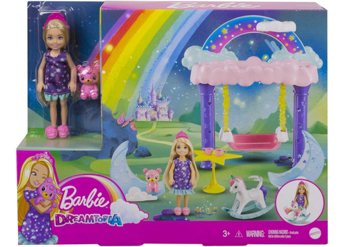 Barbie Dreamtopia Chelsea Casa De Árbol En Las Nubes