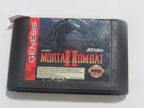 Mortal Kombat 2 Original Sega Mega Drive Genesis Id 18