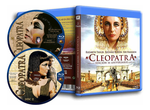 Cleopatra - Edición 50 Aniversario - 1963  - 2 Bluray