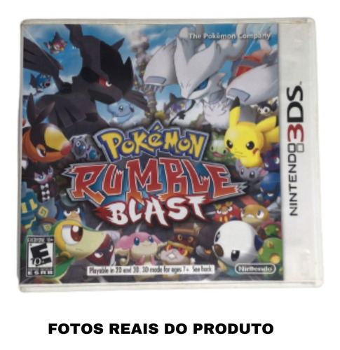 Jogo Pokemon Rumble Blast Nintendo 3ds