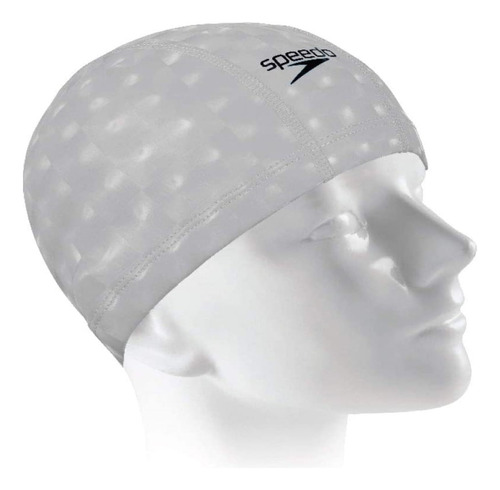 Touca De Natação Speedo Comfort Cap 3d Unissex - Prata Speed