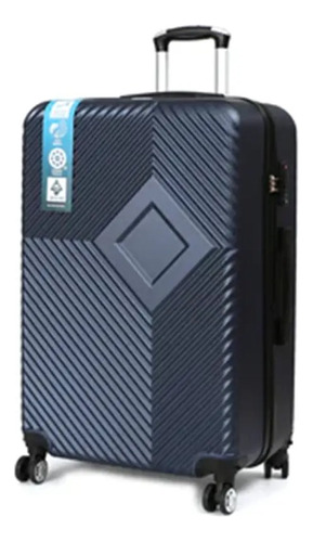 Valija Atoz Azhc-t11 Rígida 71cm Grande Carry On Azul Febo