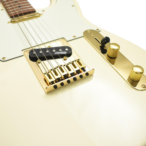 Guitarra Benson Telecaster Hardy Series 904 Ow Gold Com Bag