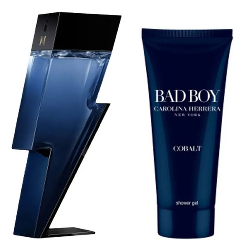 Ch Bad Boy Cobalt Electrique Edp (2 Produtos)
