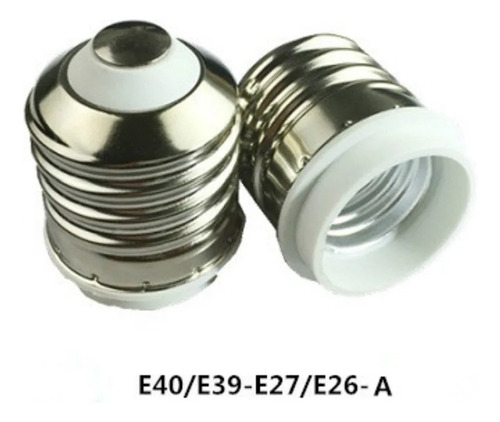 Adaptador Led E40 A E27, Portalámparas, Convertidor,