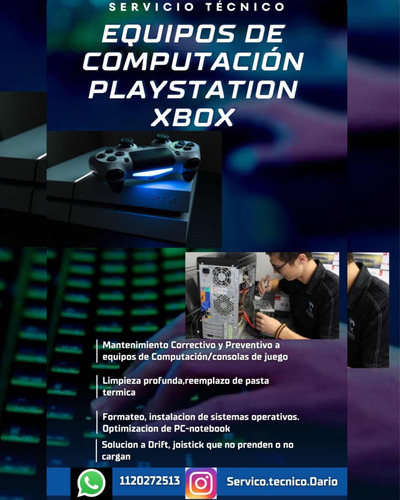 Reparación De Playstation, Joistick Y Pc