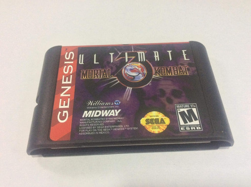 Juego Mortal Kombat Ultimate Compatible Con Sega Genesis