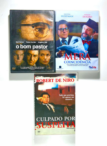 O Bom Pastor Mera Coincidência Culpado Por Suspeita - 3 Dvd