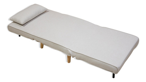 Sofá Cama Individual Sillon Reclinable Comodo Moderno Lino