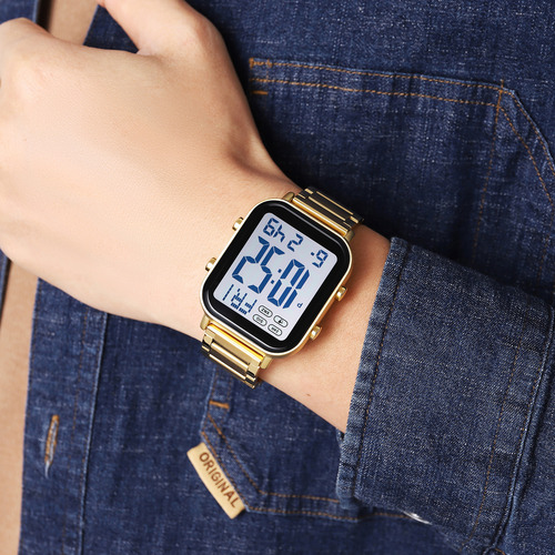 Reloj Digital Con Cronómetro Skmei Para Hombre Y Mujer, Resi