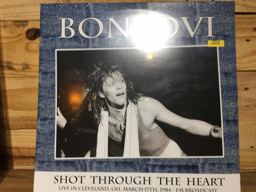 Lp X 3 Bon Jovi Vinilo Shot Through The Heart Nuevo Uk