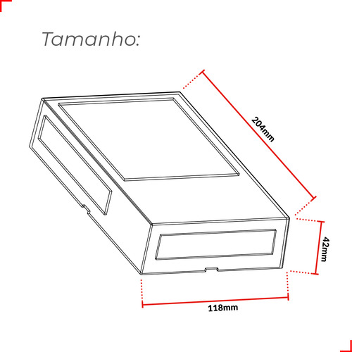 Kit 2 Arandela Externa Parede Led Integrado Cube Avant 12w Ip65 720lm 3000k Cor Café Luz Branco Quente