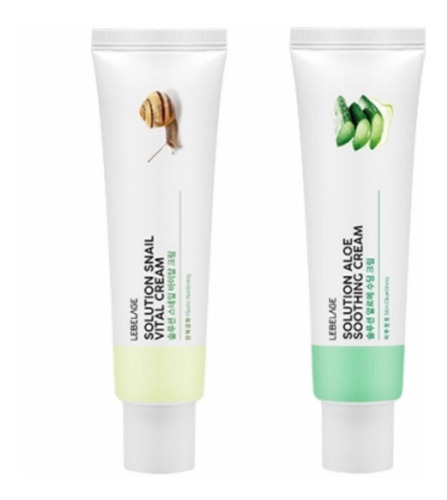 Crema Solucion Premium Coreana_ Aloe Vera Y Baba De Caracol 