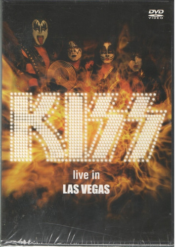 Legoz Zqz Kiss Kive In Las Vegas Dvd Sellado Ref 1193