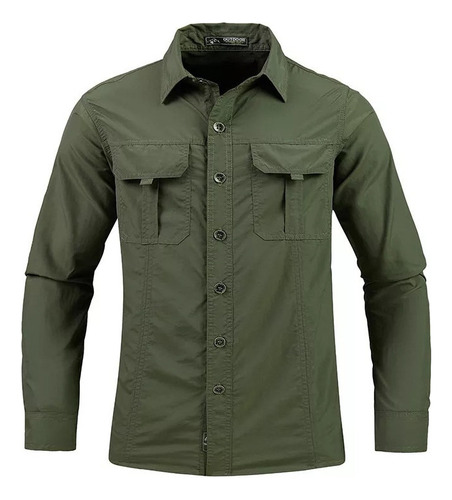 Camisa Táctica De Secado Rápido Para Hombre, Ropa Militar