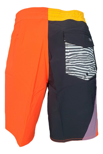 Malla Volcom Natación Hombre Asymilation 19 Nja-neg-lila Cli